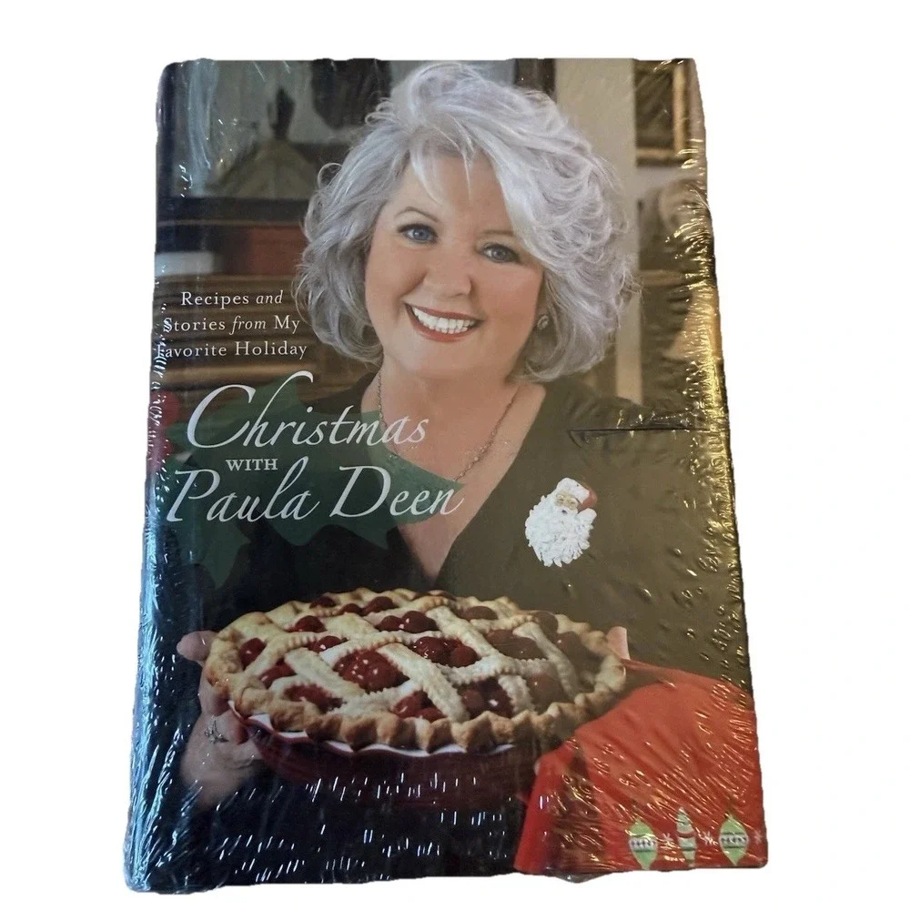 2008 Christmas with Paula Deen Recipes Hardcover New Sealed
